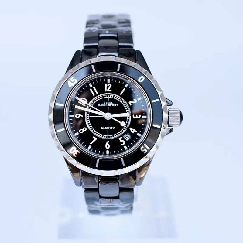 Высококачественные классические женские белые керамические часы для женщин лучший бренд Роскошные элегантные бизнес часы кварцевые часы модные часы леди