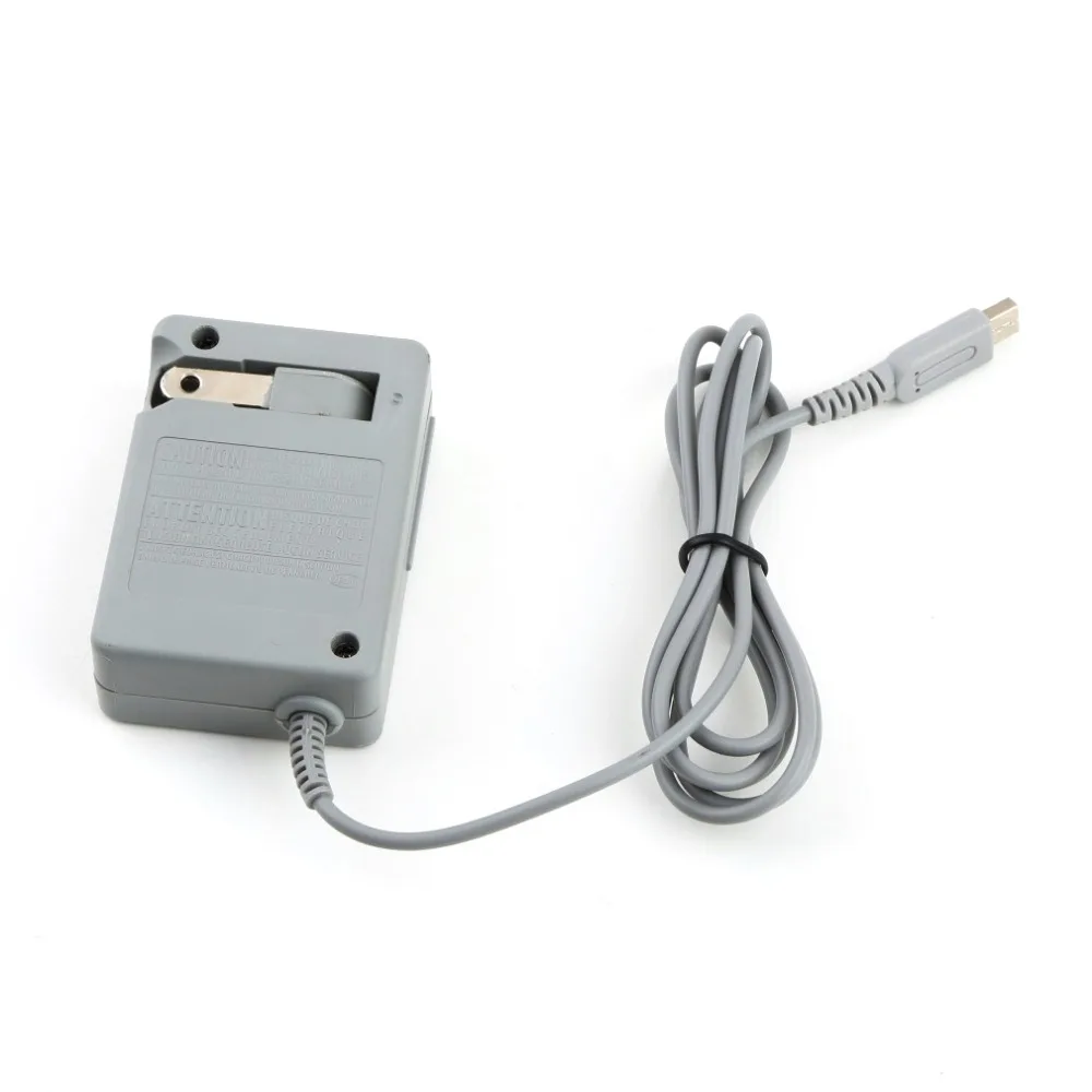 

Home Small Lightweight AC Source Power Adapter Home Wall Travel Charger US Plug Gray for Nintendo NDSI XL / 3DS LL