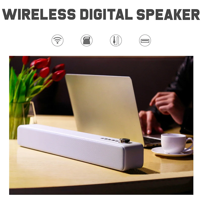 

VTIN ST550 Wireless Bluetooth 5.0 Speaker Soundbar Sound Audio Home Theater Game Music 2000mah Speaker Support Playtime 8h