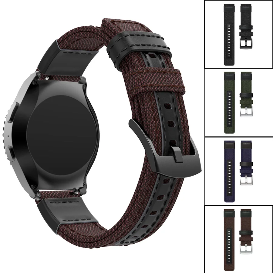 20 мм тканый нейлоновый ремешок для наручных часов Ремешок Для Xiaomi Huami Amazfit BIP