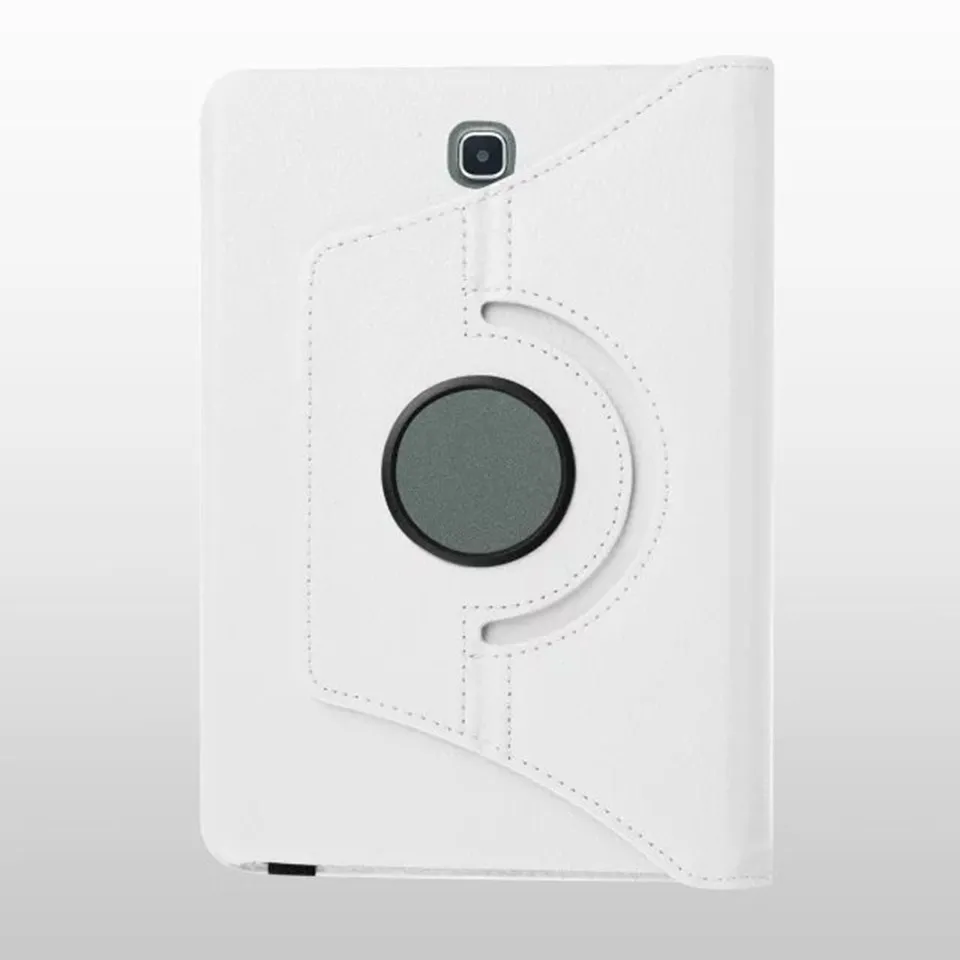 Capa de Couro Flip, 360 Suporte Rotativo,