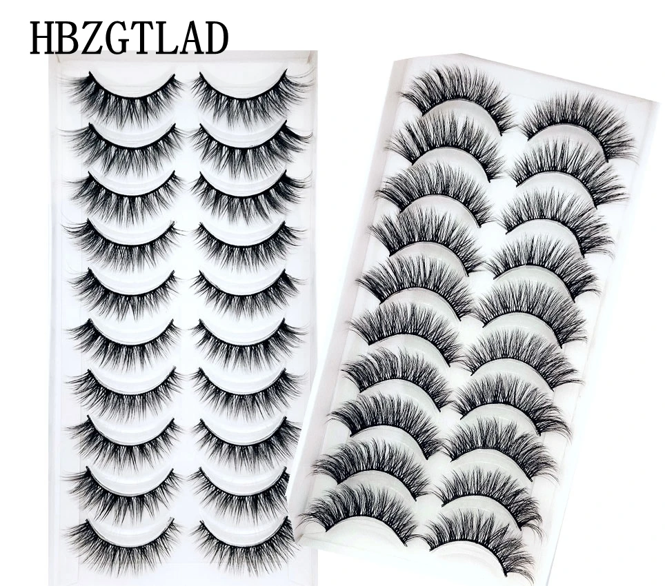 

NEW 38 Styles 10pairs natural false eyelashes fake lashes long makeup 3d mink lashes extension eyelash mink eyelashes for beauty