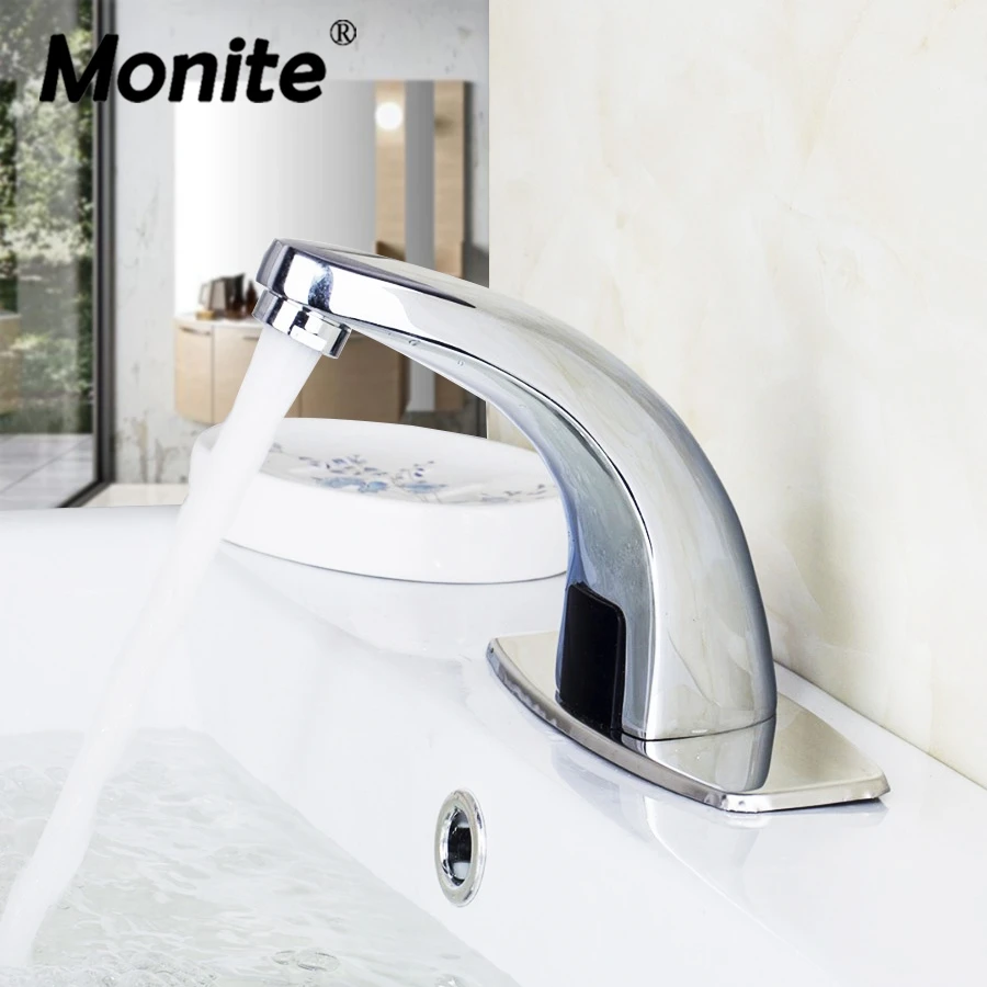 Monite Automatic Faucet Hand Touch Free Sensor Automatic