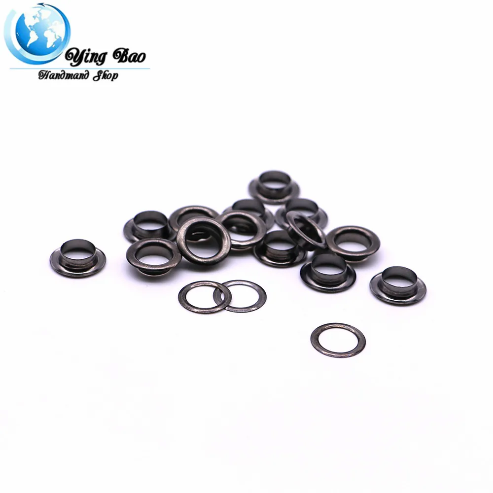 50sets/pack(Outer diameter)13mm (eyelets)8mm (high)4mm bronze grommets mini eyelet Q-15