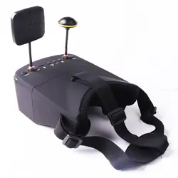 LS-800D VR FPV очки 5,8G 40CH 5 дюймов 854*480 видео гарнитура HD DVR разнообразие 2000 мАч батарея для RC модели масштаб самолет игры