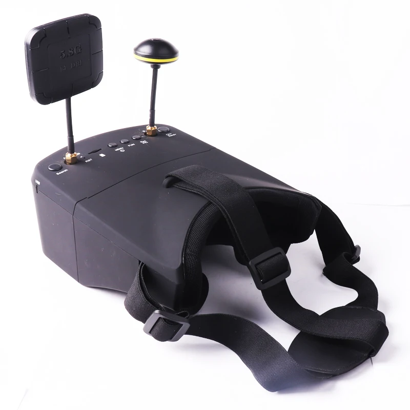 

LS-800D VR FPV Goggles 5.8G 40CH 5 Inch 854*480 Video Headset HD DVR Diversity 2000mAh Battery For RC Model Scale Airplane Game