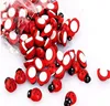 20pcs Big 18*25mm Miniature Wooden Craft Garden Red Landscape Ladybug Decoration wooden diy and crafts wood ornaments ► Photo 2/4