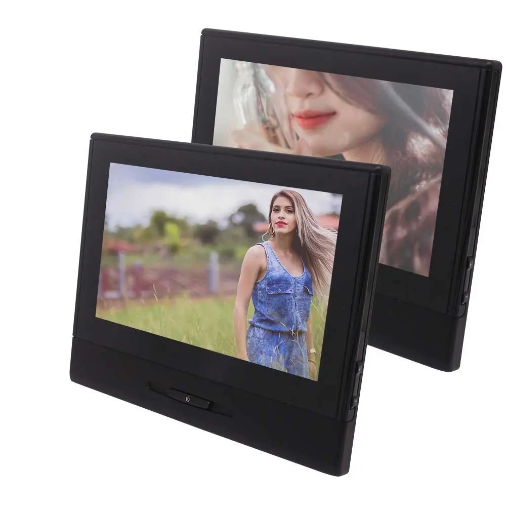 Eincar 8 ''подголовник автомобиля dvd-плеер Близнецы цифровой экран 1280x720 цифровой ЖК-экран ультра-тонкий съемный сенсорный кнопка HDMI порт