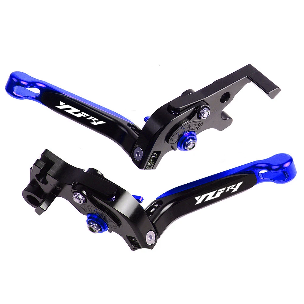 Детали мотоцикла руль для YAMAHA YZFR1 yzf r1 2004 2005 2006 2007 2008 CNC Регулируемая ручка тормоза сцепления ручки рычаги - Цвет: E