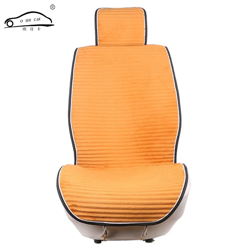 Winter Car Seat Cushion Universal Striped shape Car font b Interior b font Seat Covers Non