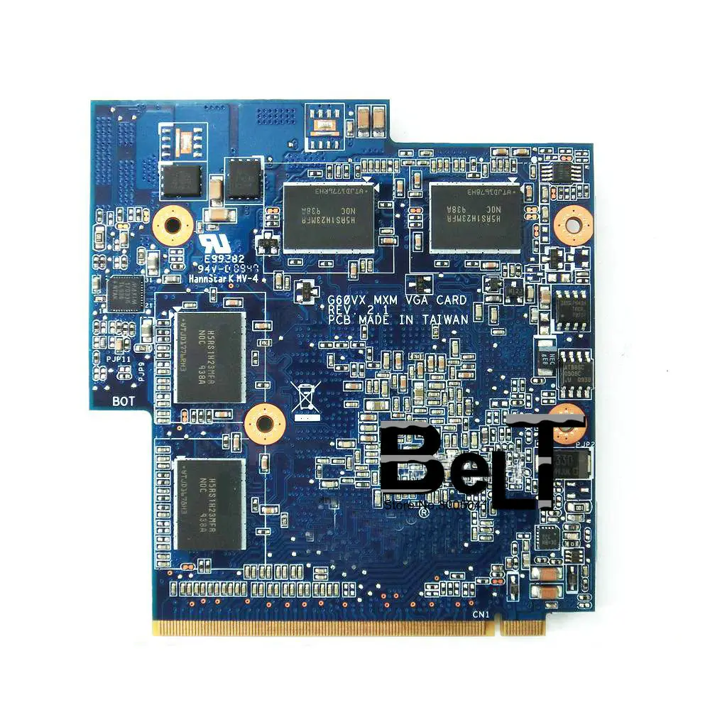 GTX260M GTX 260M G92-751-B1 DDR3 1 ГБ REV 2,1 VGA Видео карта для ASUS G50V G50VT G51V G60V G60VX ноутбук