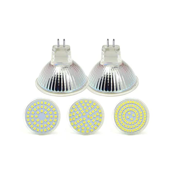 

10Pcs MR16 High Bright LED Bulb AC 220V 2835 SMD 5W 7W 9W 48 / 60 / 80 LEDs Lamp LED light Spotlight Lampara For Home lighting