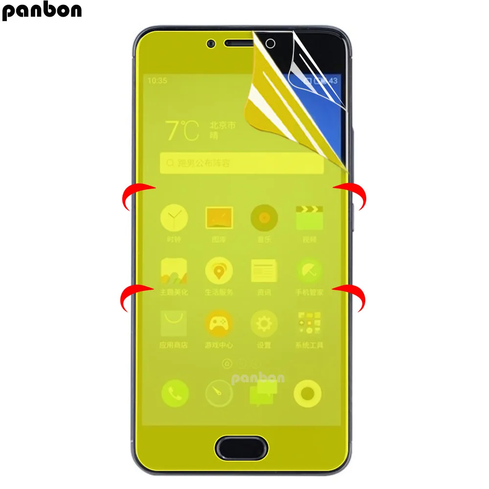 Мягкая нано Гидрогелевая пленка из ТПУ Для Lenovo Z5S K6 enjoy Z5 ZUK edge защита экрана с