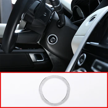 

For Land Rover Discovery 5 LR5 l462 2017 2018 Car Accessories 1 Pcs Aluminum Alloy Steering Wheel Adjustment Ring Trim