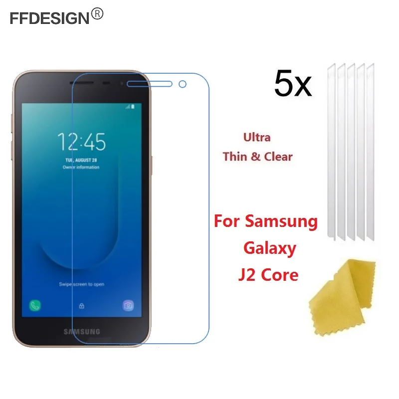 

5x LCD Screen Protector For Samsung Galaxy J2 Core Protective Film Foil For Samsung Galaxy J2 Core Screen Protector Film Foil