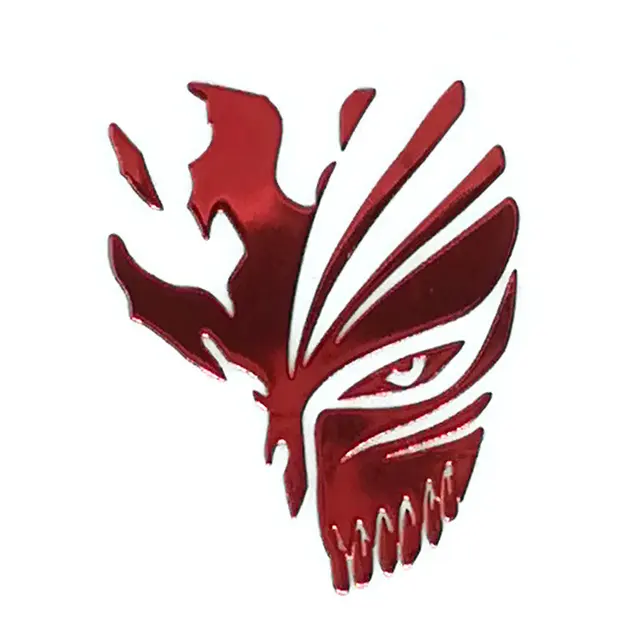 Hot Anime Bleach 3D Metal Stickers Luxury Phone Laptop Sticker Fridge