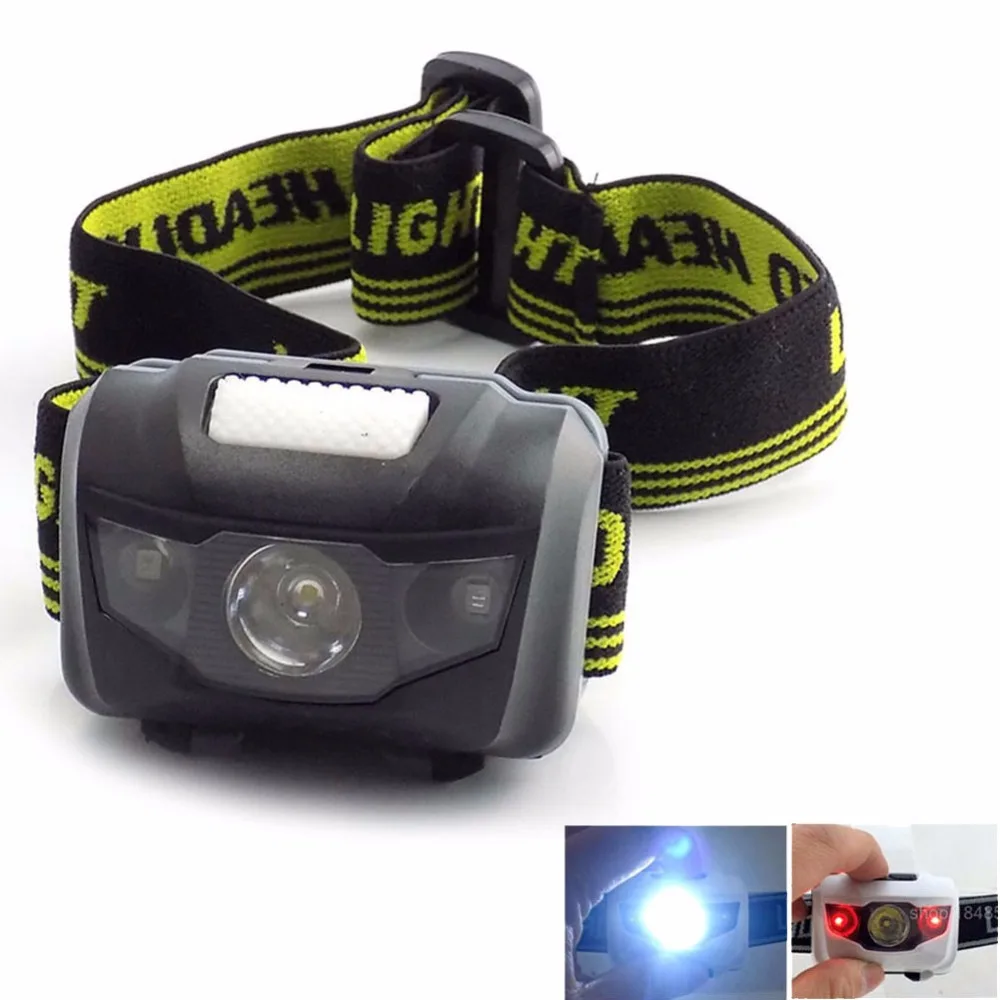Bright LED Headlamp Uses 3*AAA Battery Headlight LED Frontal Torch for