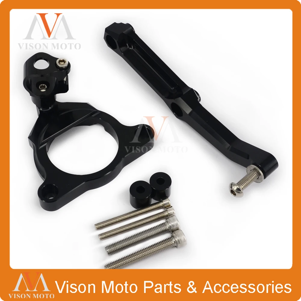 

CNC Direction Steering Damper Stabilizer Holder Bracket Mounting For KAWASAKI Z800 Z 800 2013 2014 2015 13 14 15