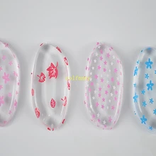 1200 шт./лот Быстрая Цветные лист стиль силиконовая губка Silisponge Блендер Косметическая пуховка для макияжа