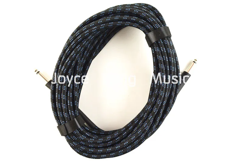 Niko 30Ft Cavo Della Chitarra Elettrica Ampère Cavo Di Piombo Amplificatore Cavo Audio Cavo Di Collegamento Per Chitarra Elettrica Nero