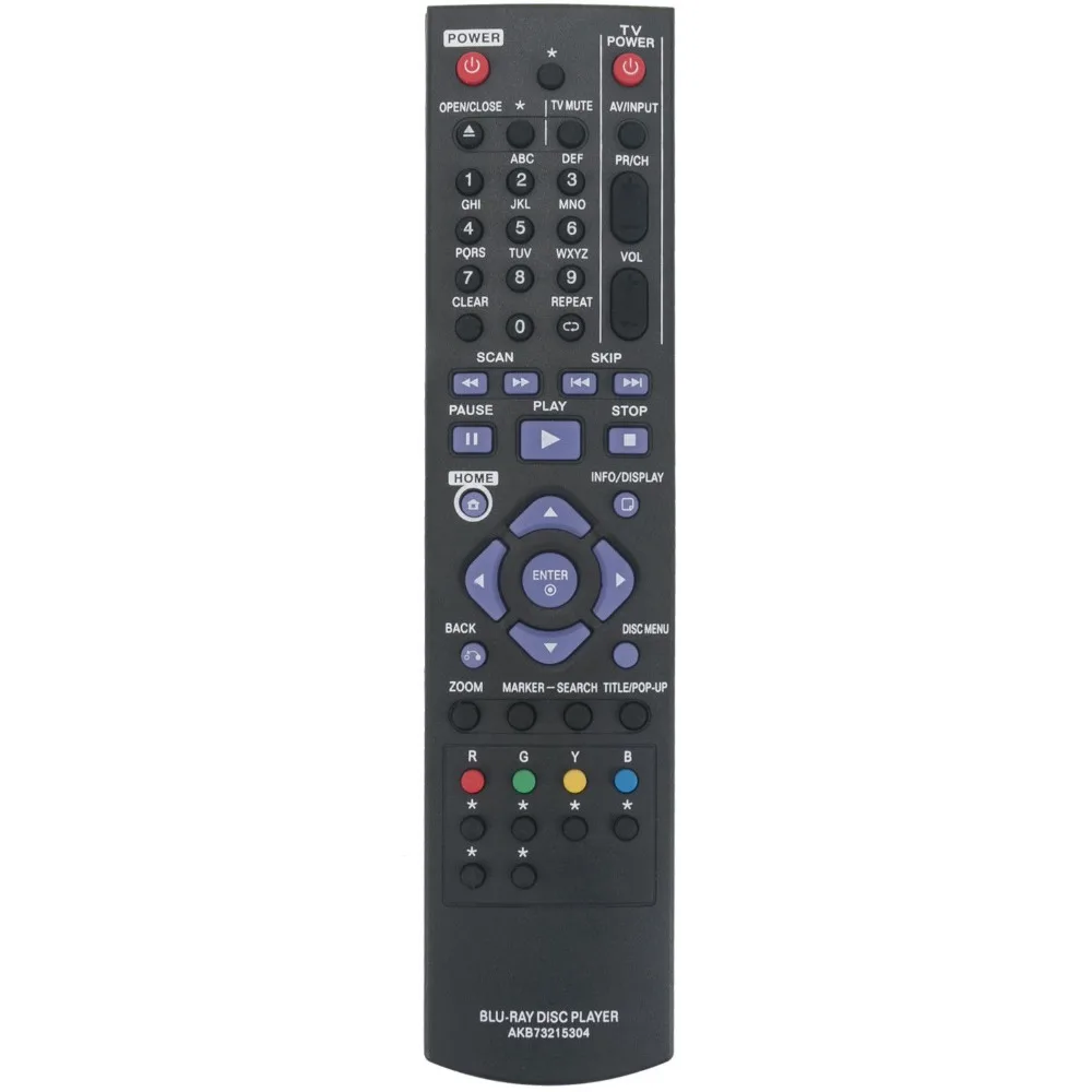 Новый оригинальный пульт дистанционного управления AKB73215304 для LG Bluray Player BD651DN BD630