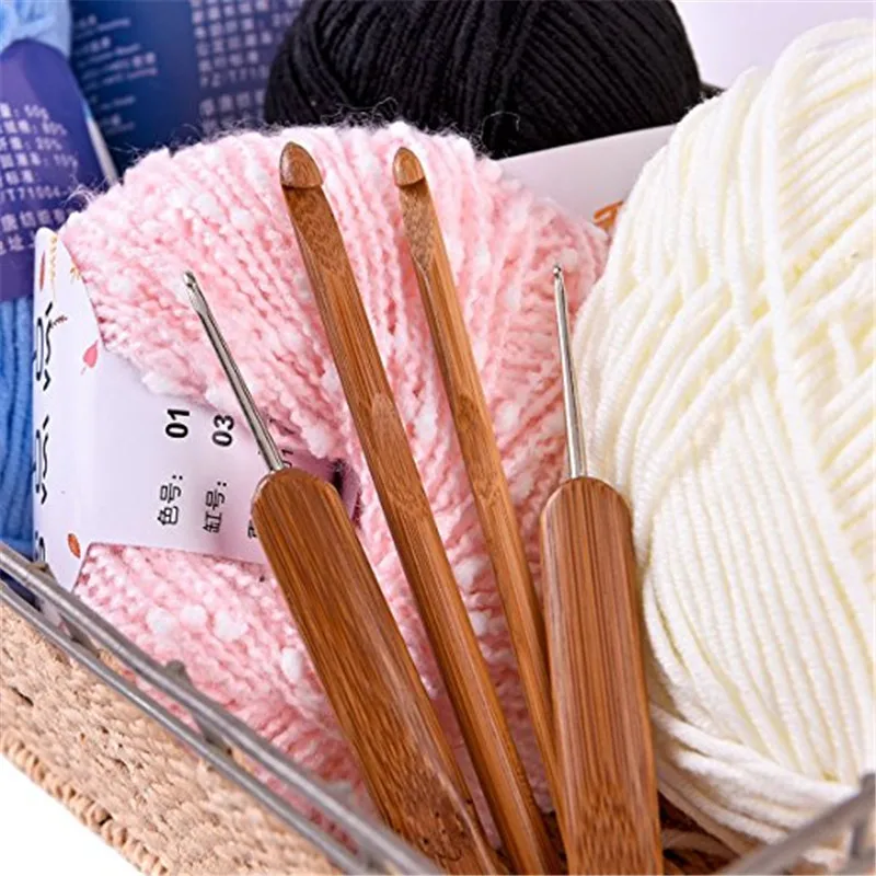 Crochet Hooks Bamboo (7)
