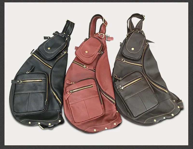 Mensageiro Sling Voltar Pacote Peito Saco Ocasional