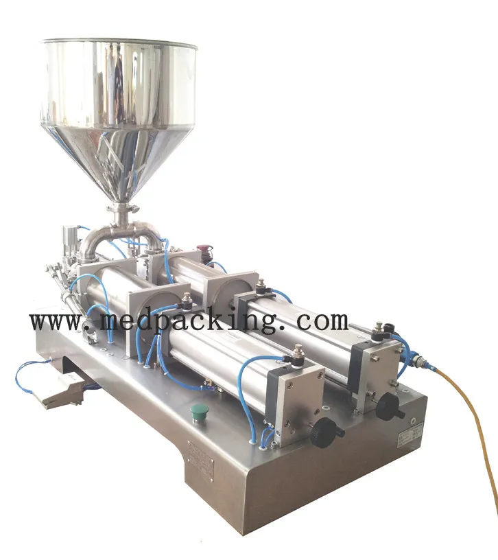 

1000--5000ml double heads Cream Shampoo Cosmetic Automatic Filling Machine YS-CFD5000C3