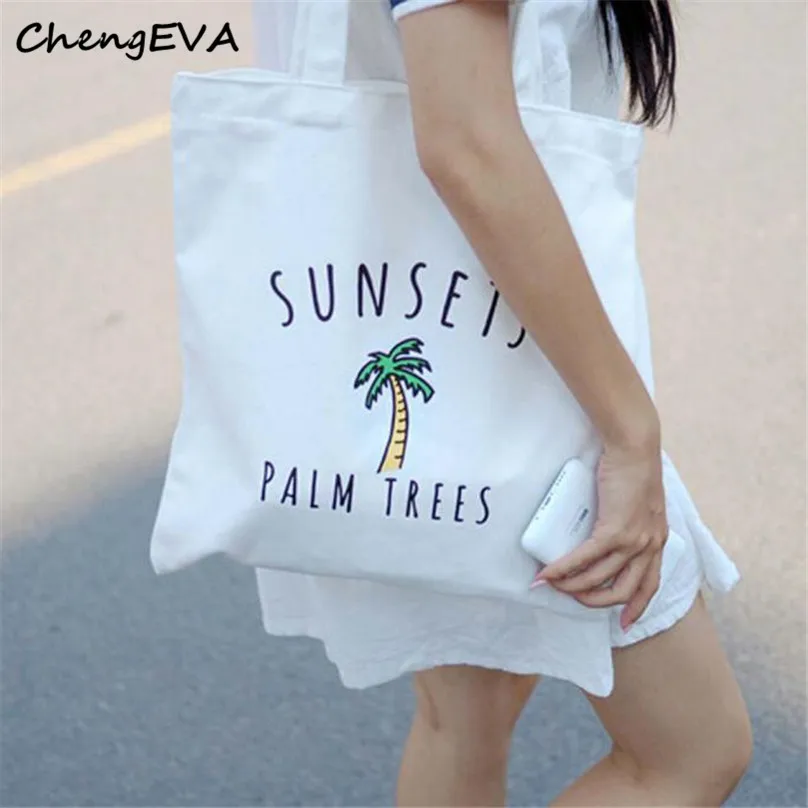 

Casual Attractive Elegant Women Creative printing Shoulder Bag Canvas Handbag Totes Shopper Travel Bags Free Shipping Dec 14