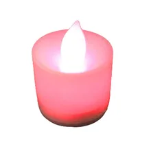 2017 Hot Sell Plastic LED Flash Toys Electronic Flameless Candle Kids Led Toys 7 Color Light Up Toys Gift For Child FL