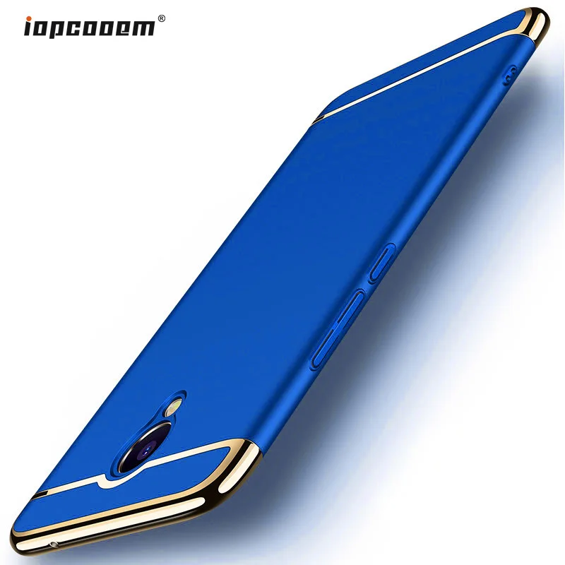 

Meizu m5 note case original iOPCOOEM Meizu m5note case cover back protection 3 in 1 capas luxury Meilan m5 note hard case