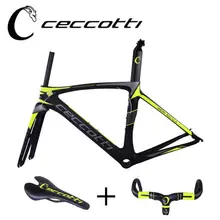 Новейшее ceccitto брендовая желтая углерода дорожная карбоновая рама велосипеда T1000 UD дорожный велосипед Di2 и механические Квадро de bicicleta