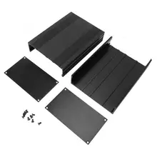 82,2*145*200 мм алюминиевый усилитель печатная плата приборная коробка корпус Электронный проектный чехол скраб