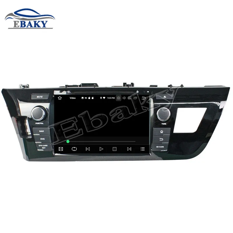 Clearance NaviTopia 8inch 4GB RAM 64GB ROM Octa Core Android 9.0 Car Radio Player For Toyota LEVIN 2014 with Mirror Link/GPS Navigation 16
