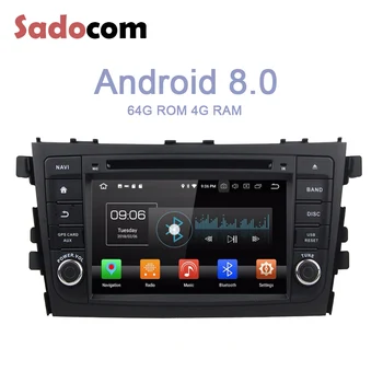 

IPS 2 din Android 8.0 4GB+32G Car DVD Playe For SUZUKI ALTO CELERIO CULTUS 2015 2016 GPS Glonass Map autoradio wifi Bluetooth