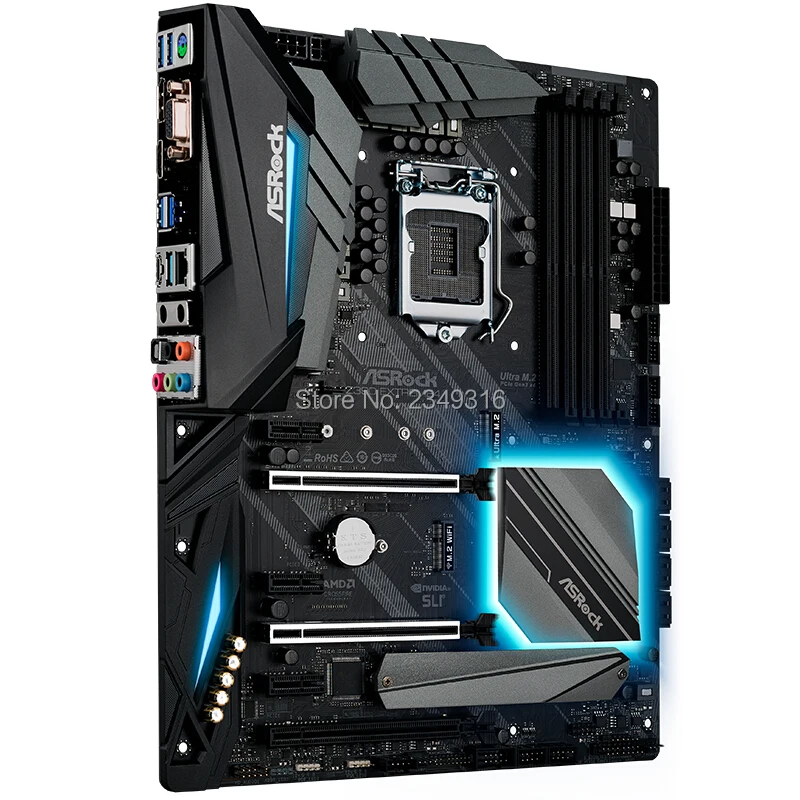 Новинка для ASRock Z390 Extreme4 использоваться для настольных ПК 1151 материнская плата Z390 гнездо LGA1151 DDR4 SATA3 USB3.0 M.2