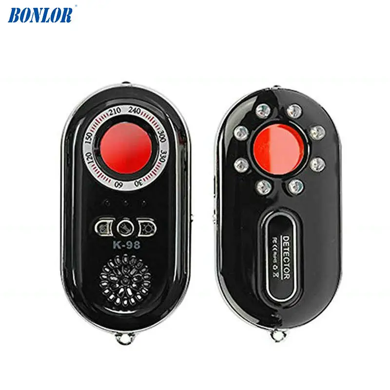K98 Anti-Spy Camera Hidden RF Signal Bug Detector Mini Wireless Camera Radio Wave Signal GSM Device Finder Laser Detector(Black) K98 Anti-Spy Camera Hidden RF Signal Bug Detector Mini Wireless Camera Radio Wave Signal GSM Device Finder Laser Detector(Black)