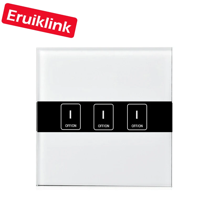 ЕС стандарт eWelink app 1/2/3 кнопочный Wi Fi переключатель управления через Android IOS