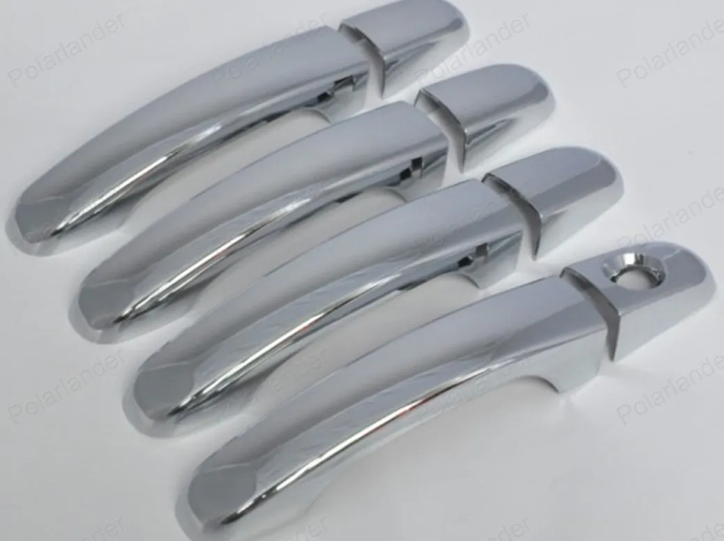 Car Accessories Interior door Handle Cover Chrome 4pcs/Lot Stainless
