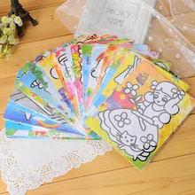 Детские развивающие игрушки большая Нижняя картина из песка детская картина из песка с 6 цветными песками