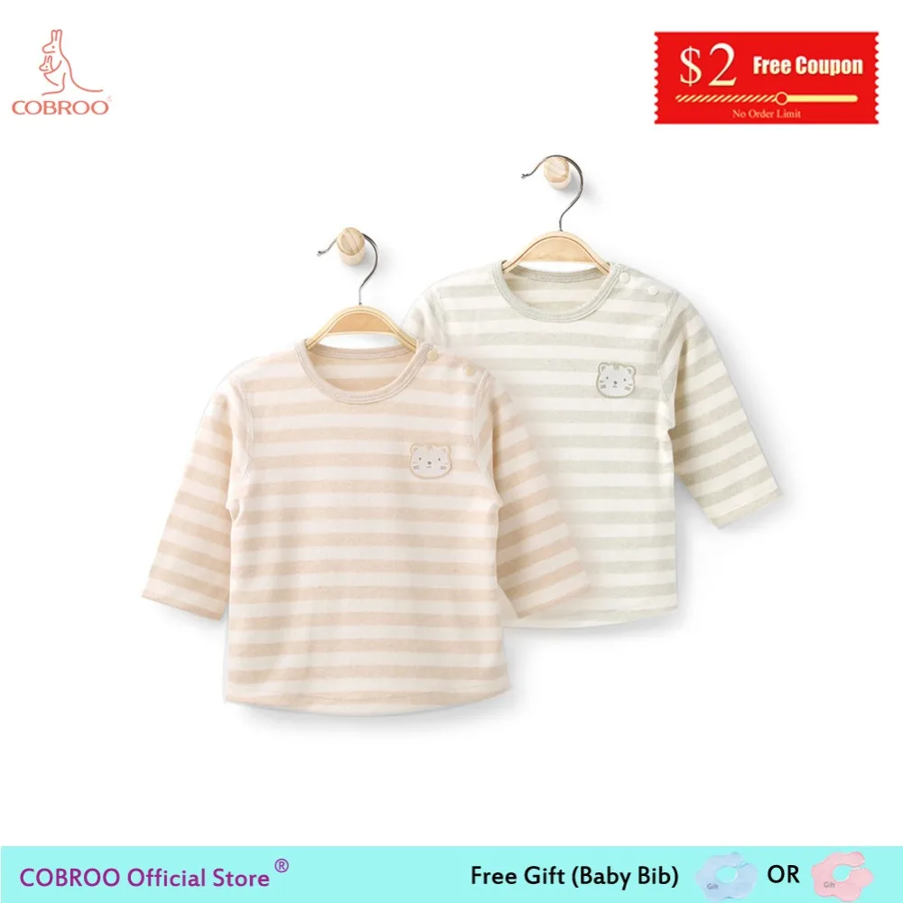 

COBROO Blouse Girl Clothes Newborn Baby Shirt Top Long-Sleeve Cute Kitty Cat Pattern Baby Girl Shirt 0-24 Months NY510005