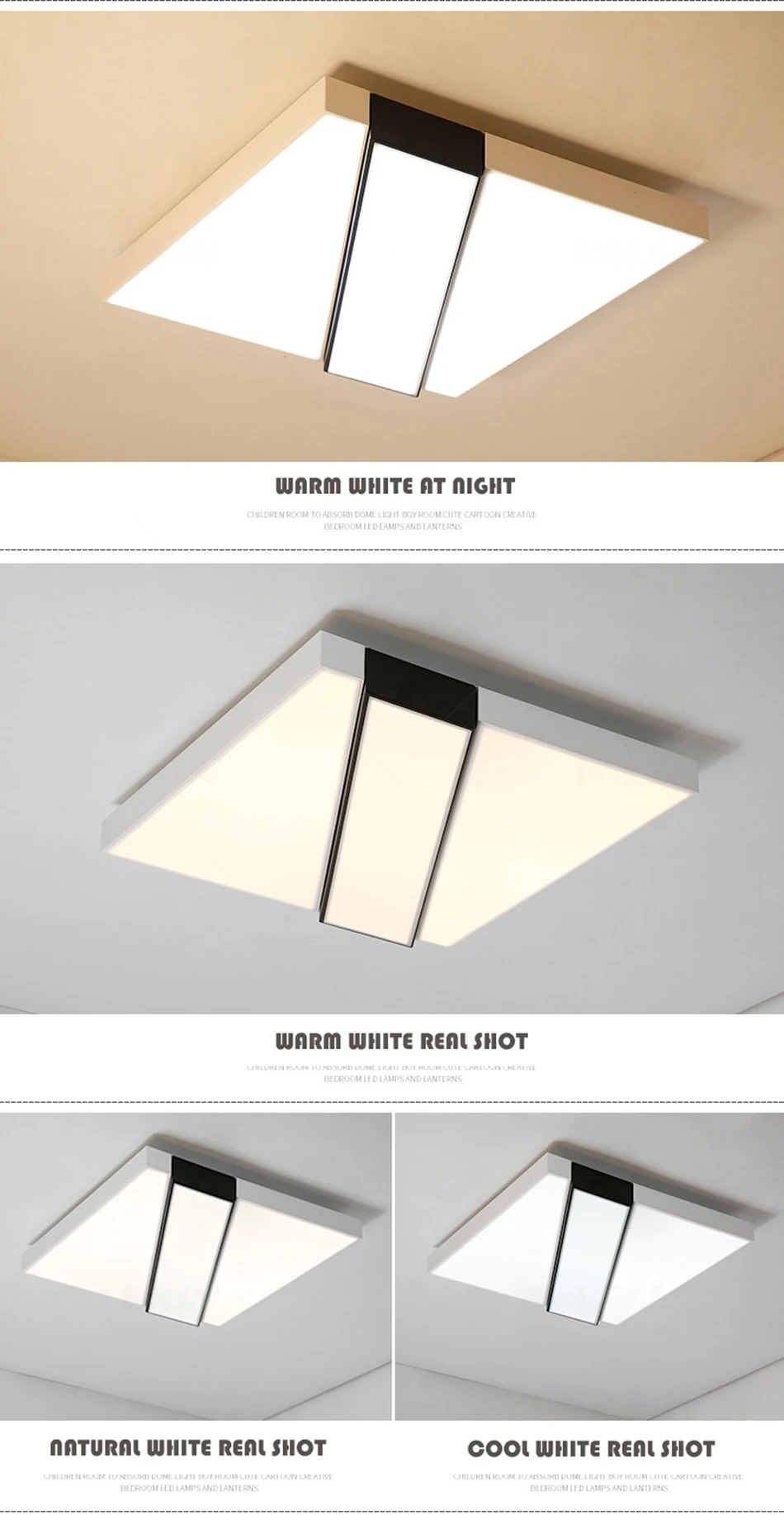 Светодиодный потолочный светильник для гостиной, прямоугольник, простой, современный, для дома, индивидуальный, креативный, светодиодный, потолочный светильник, для ресторана, спальни