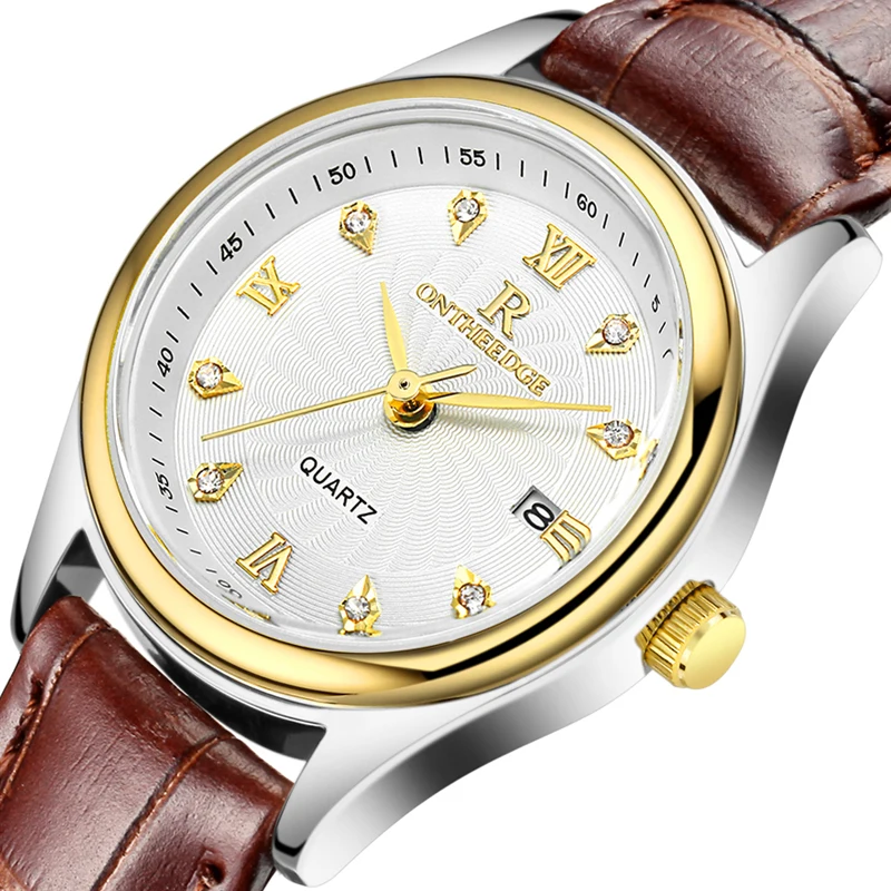 

Ultra Thin Watches Minimalist Luxury Fashion Business Dress Casual Waterproof Quartz Wrist Watch for women