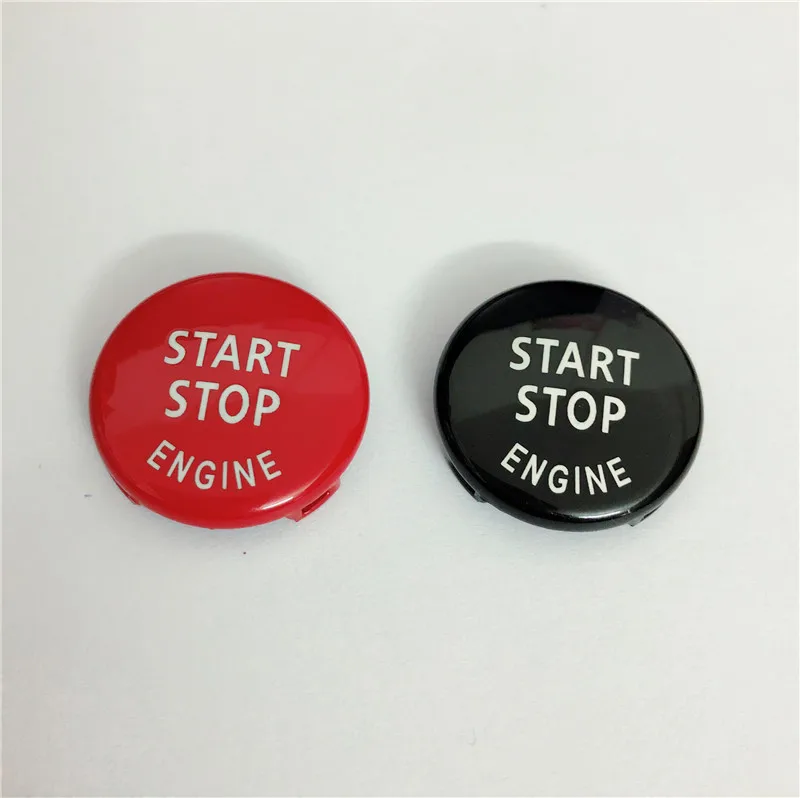 50 PCS Car Engine START Button Replace Cover STOP Switch Accessories Key Decor for BMW X5 E70 E71 Z4 E89 3 5 Series E90 E91 E60