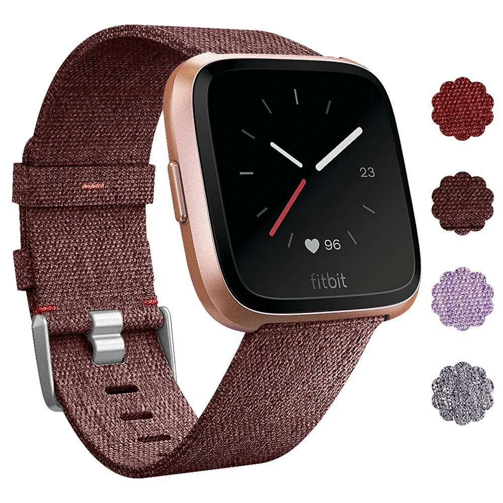 Smart Watch Band Strap For Fitbit Versa Sport bands Genuine leather wrist strap wristband Replacement Bracelet watchband belt (7)
