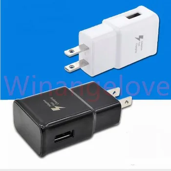 

US EU Plug 9V 1.67A or 5V 2A Wall Charger Fast charger adapter Adaptive Fast charging for Samsung S6 s7 s8 Note 4 5