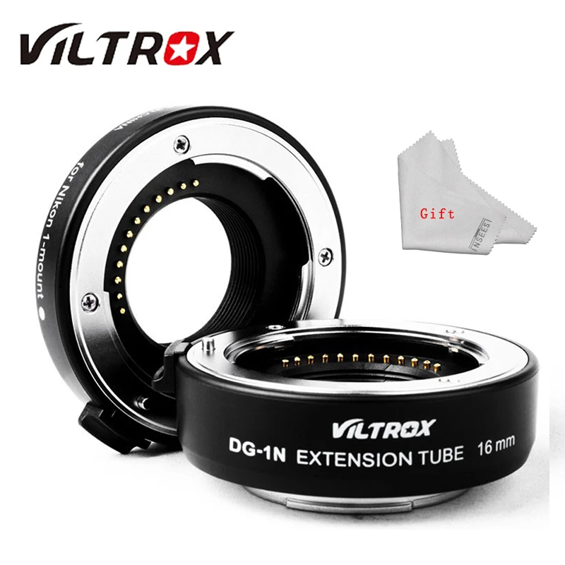 Viltrox DG 1N металлический макрообъектив с автофокусом 10 мм 16 адаптер для объектива