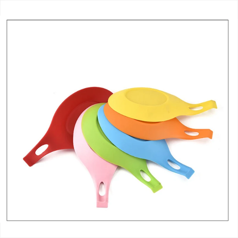 5 اللون متعددة الوظائف حصيرة سيليكون العزل تحديد الموقع الحرارة مقاومة وضع ملعقة حصيرة أدوات مطبخ الجدول حصيرة