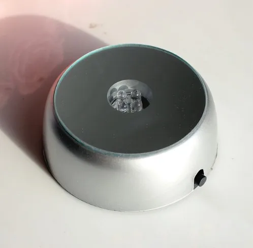 3D Карманный мяч с монстрами резной хрустальный шар светодиодный Поворотная лампа держатель Покемон украшение дома - Цвет: Non Rotate Ledbase