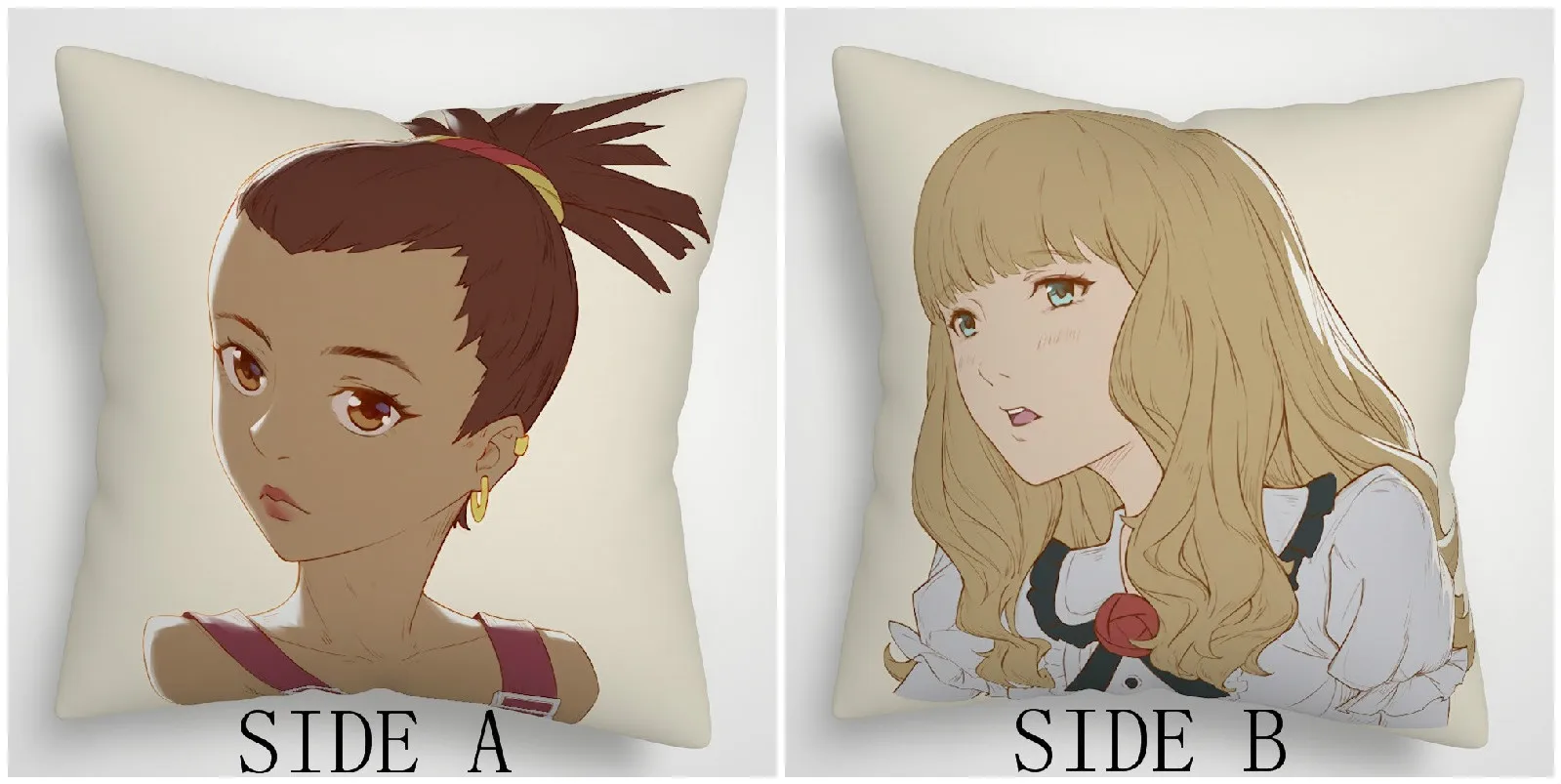 Suef Anime Manga Carole Tuesday Anime Two Sided Pillow Cushion Case Cover 1114 Pillow Case Aliexpress